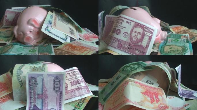 小猪银行和外币