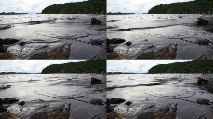 海湾石油泄漏石油泄漏石油污染海洋污染