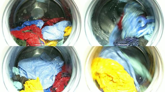彩色洗衣机