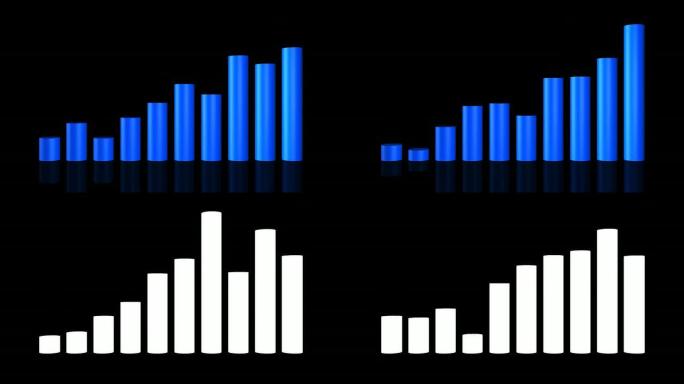 高清3D图表#1黑色