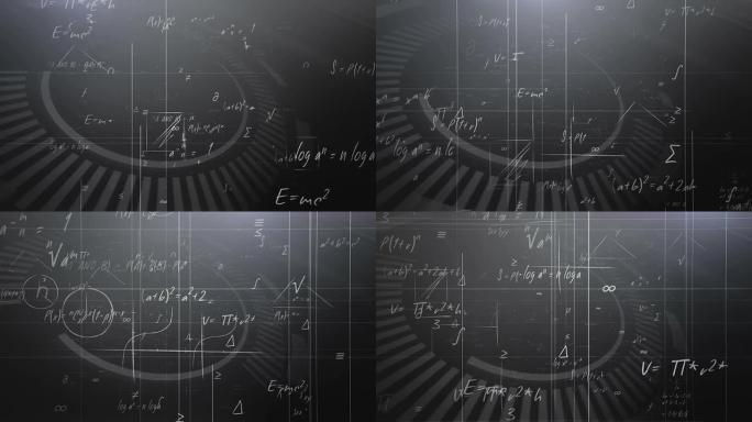 数学公式（黑色）学校运算智力