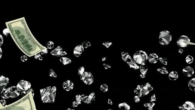 钻石#4高清钻石下落钻石背景金刚钻