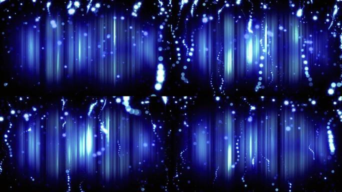 闪烁蓝色背景循环