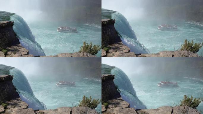 米斯雷鸣的白水尼亚加拉瀑布旅游体验