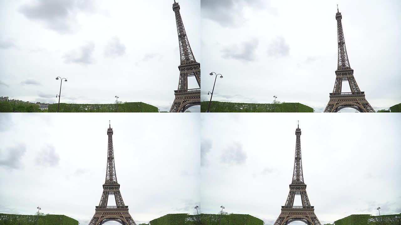 埃菲尔铁塔平移摄像机