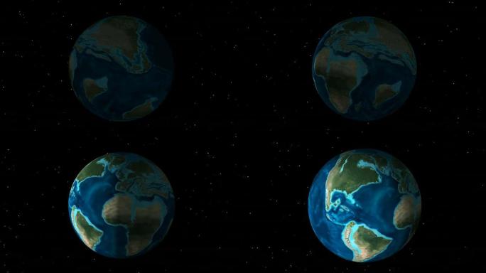 史前地球-地球-白垩纪