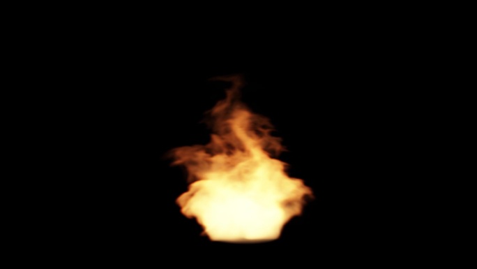 火堆火把火苗一束火燃烧 火焰视频素材下载