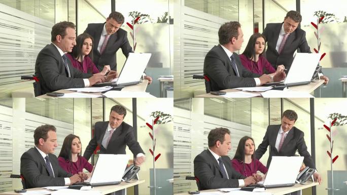 高清多莉: 商业团队正在讨论