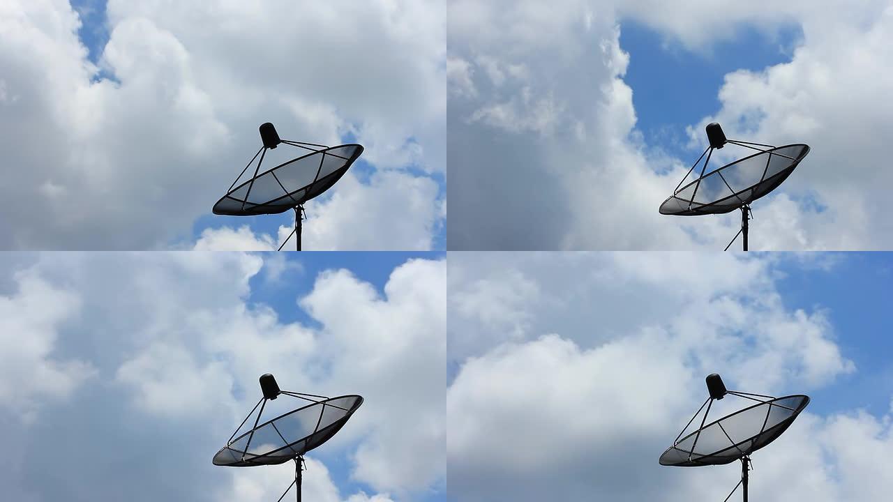 卫星电视天线雷达射电望远镜阵列互联网