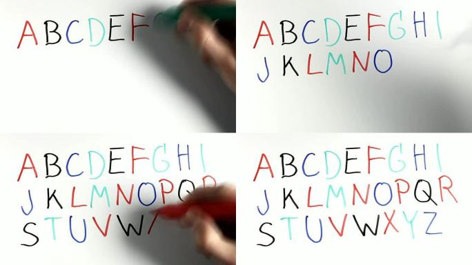 字母表-时间推移