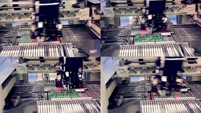 印刷电路板的机器人生产