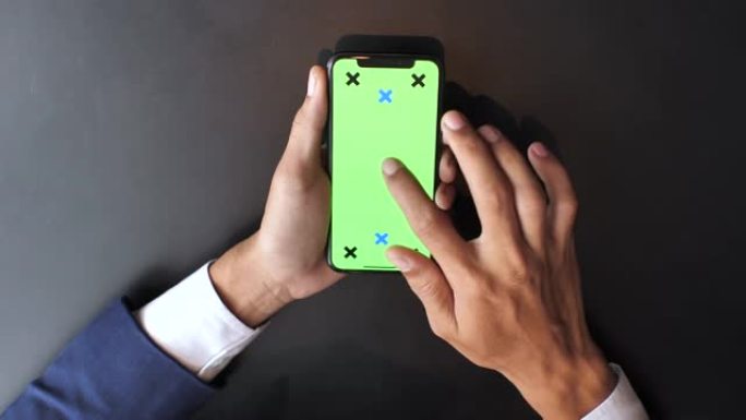 使用智能手机绿屏，iPhone X