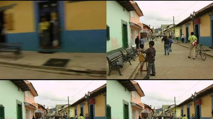 圣克里斯托瓦尔德拉斯·卡萨斯-恰帕斯墨西哥街上的小贩。