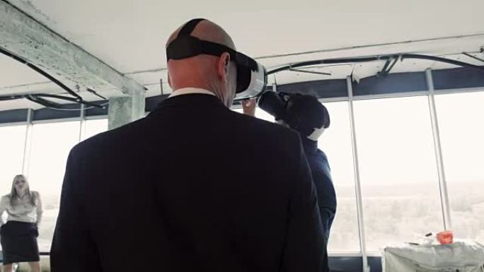 未来建筑oculus rift观察项目中的商人