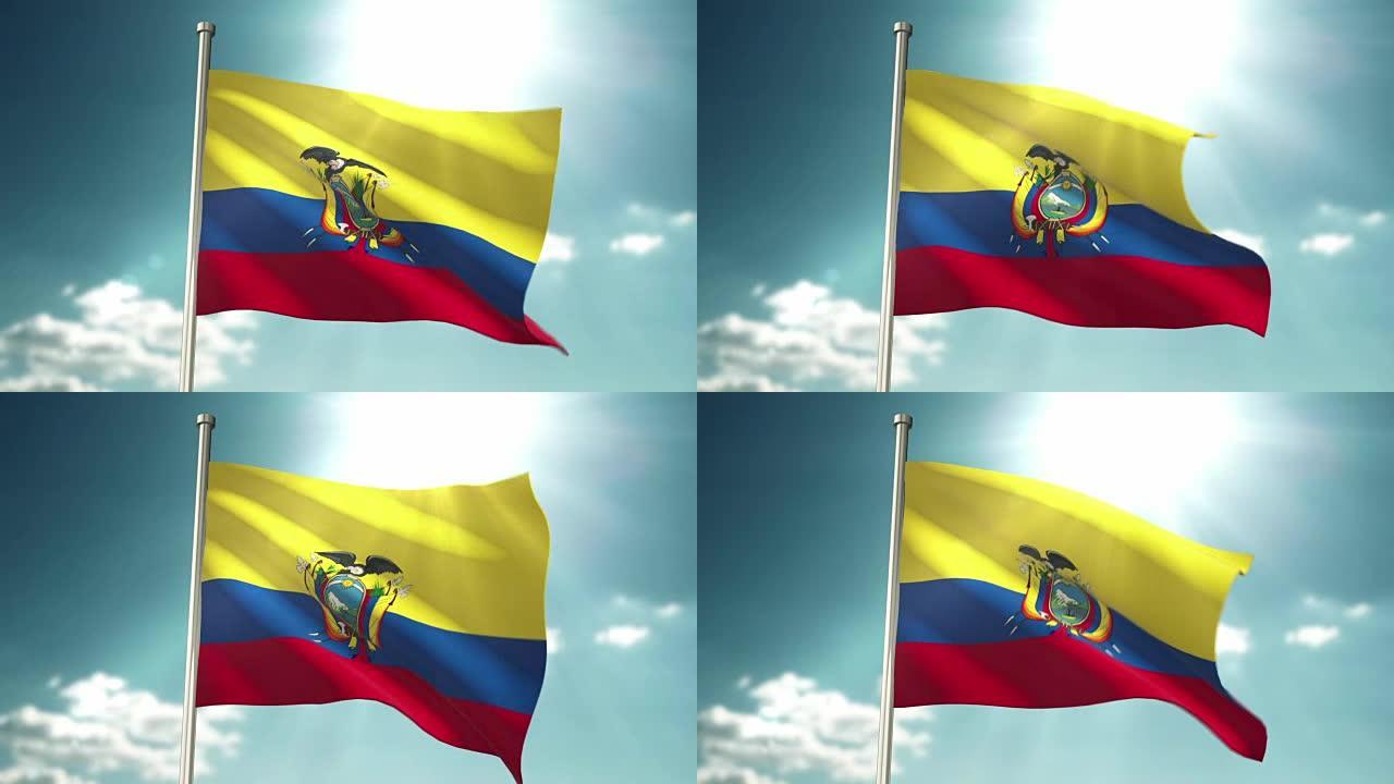 4 k厄瓜多尔国旗