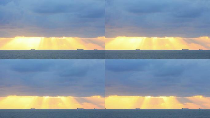 海面上的阳光