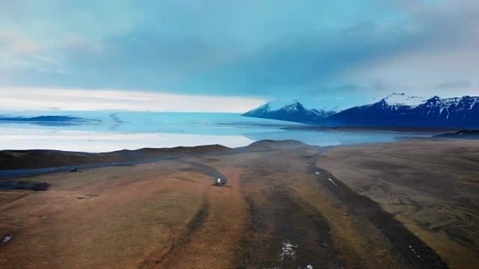 冰岛Jokulsarlon的冰山