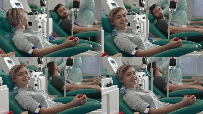患者对献血感到高兴