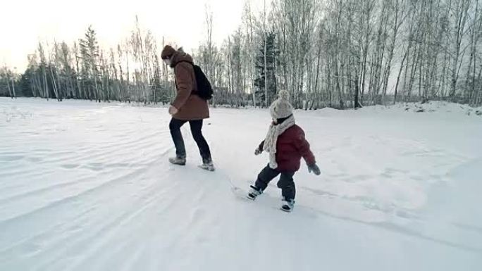 学习如何滑雪