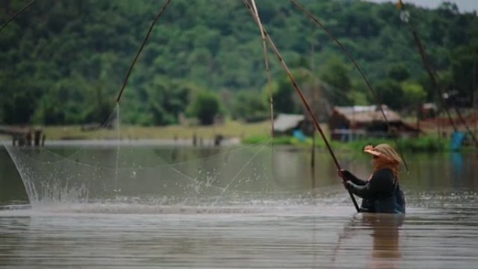 东南亚的传统捕鱼方法