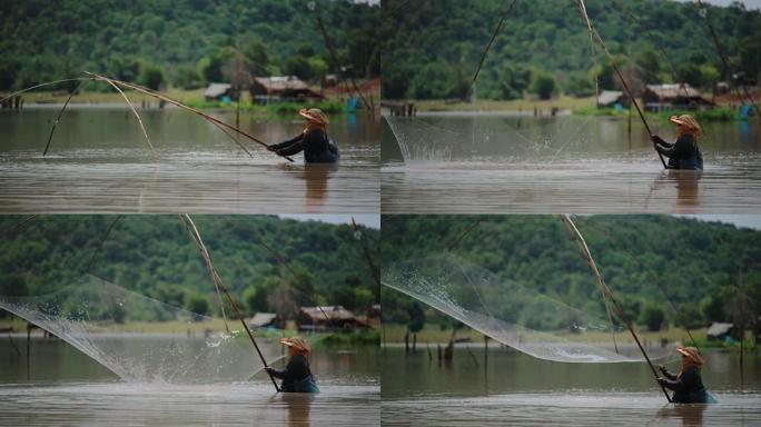 东南亚的传统捕鱼方法