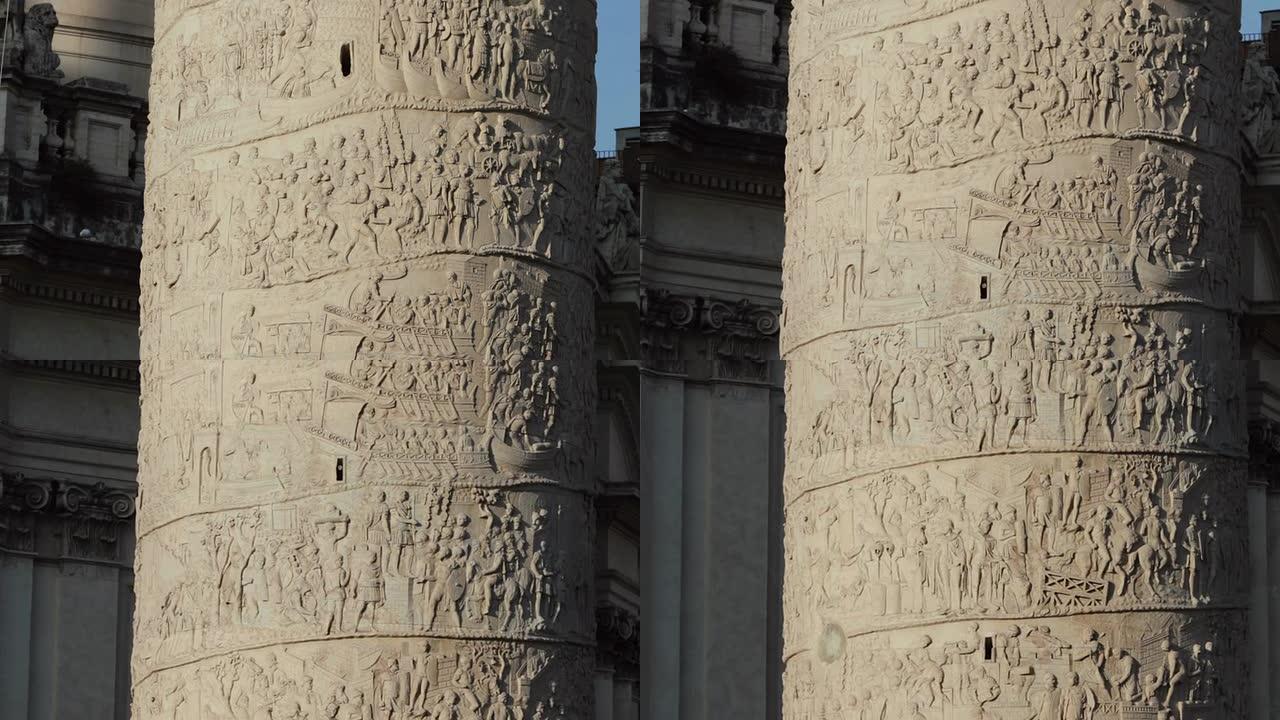 图拉真罗马凯旋柱细节