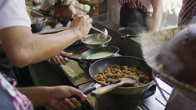 烹饪传统印尼美食