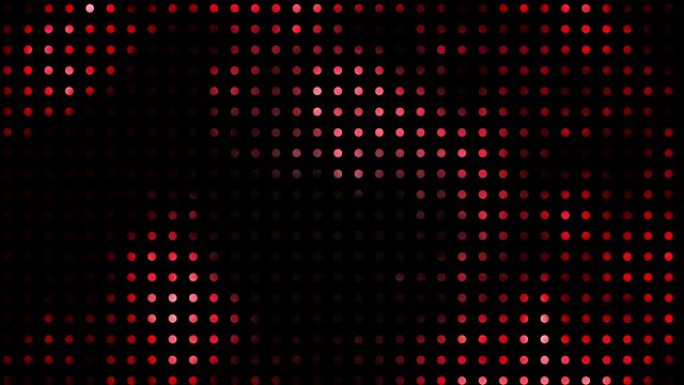 数字红色发光二极管灯光秀