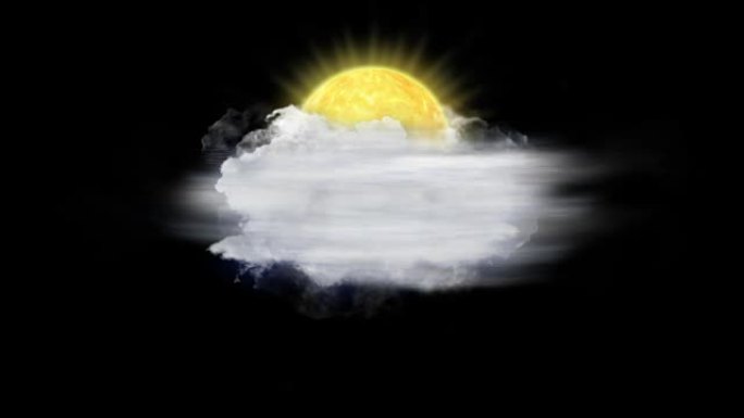 太阳雾，天气预报图标