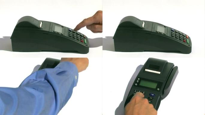 信用卡终端-2个夹子