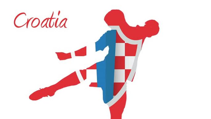 克罗地亚世界杯2014动画与球员