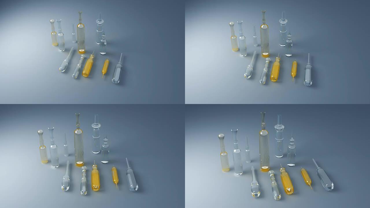 玻璃安瓿各种药瓶医疗器械