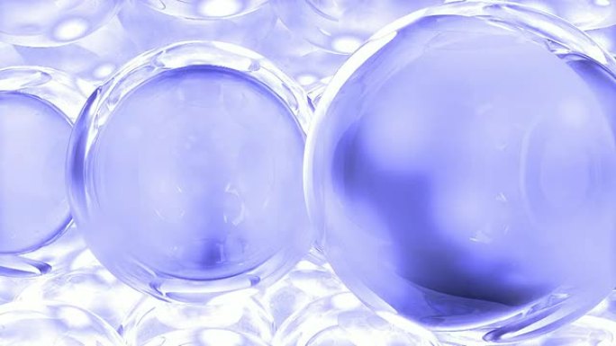 水晶球#1蓝色胶原蛋白保养补水护肤品精华