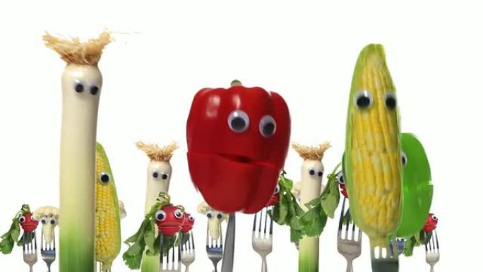 蔬菜人群蔬菜人群卡通动漫