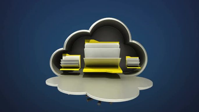 访问云文件安全动画，打开云安全。