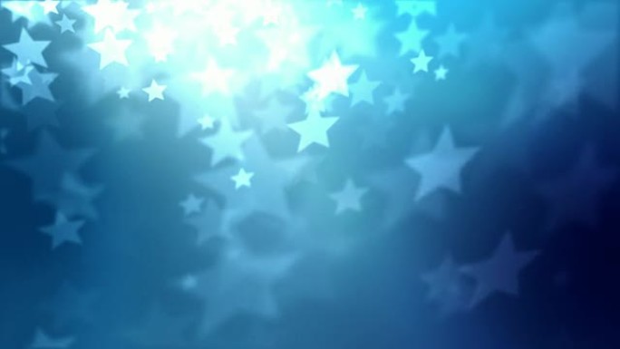 星星背景环-蓝色（全高清）
