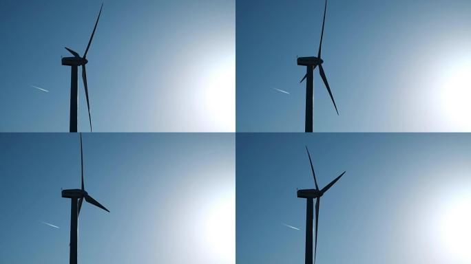 风力发电是风力发电站生产的能源