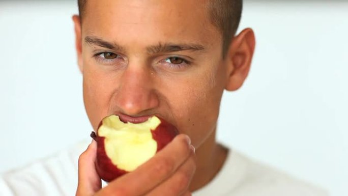 健康人吃苹果