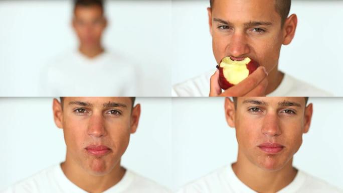 健康人吃苹果