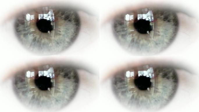 眼球瞳孔眼珠子转场素材
