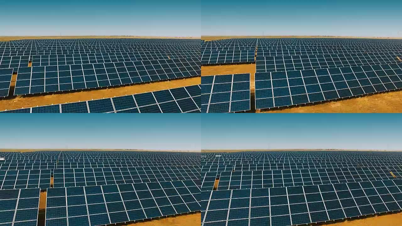 沙漠太阳能农场
