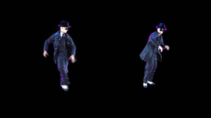 【原创】POPIN机械舞西装动画嘻哈街舞