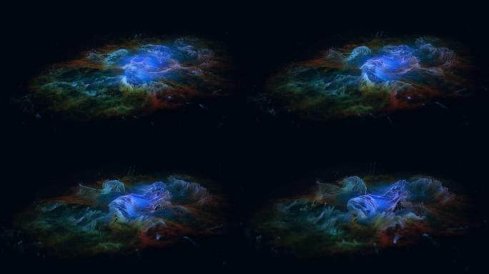 蟹状星云独特的粒子再造