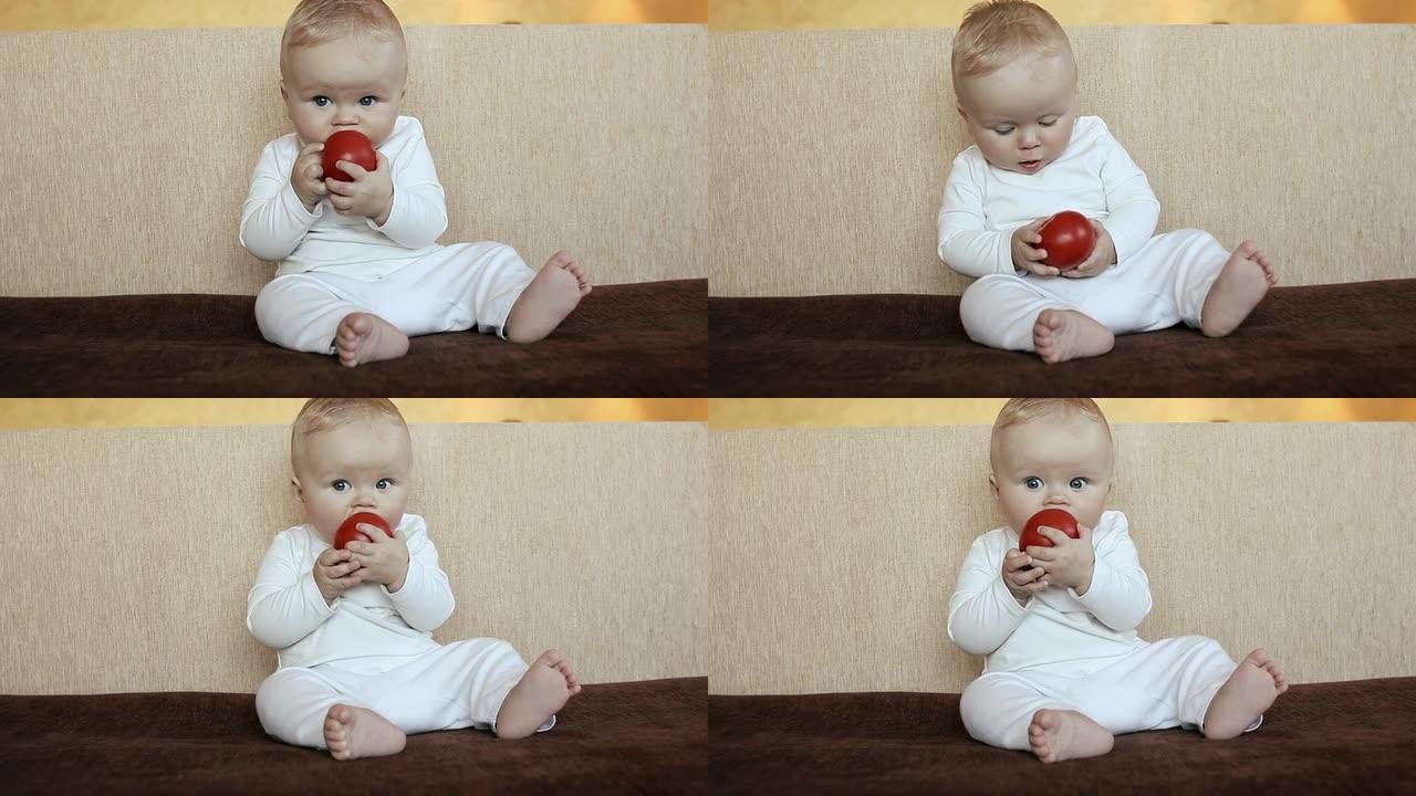 可爱的番茄宝宝