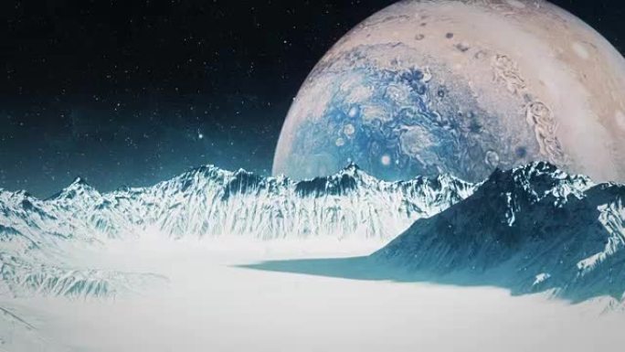 冰冷的月亮-木星