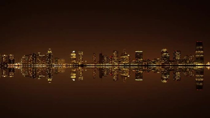 具有多层结构的城市的长镜头。经济增长发展概念背景