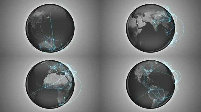 世界网络环路世界网络环路地球互联网