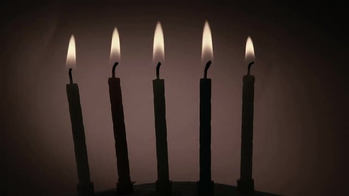 五支蜡烛