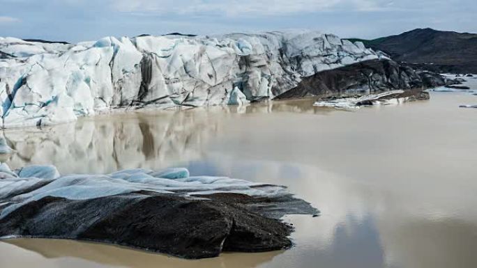 冰岛的瓦特纳冰盖