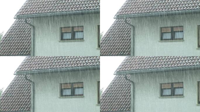 高清: 暴风雨中的房子